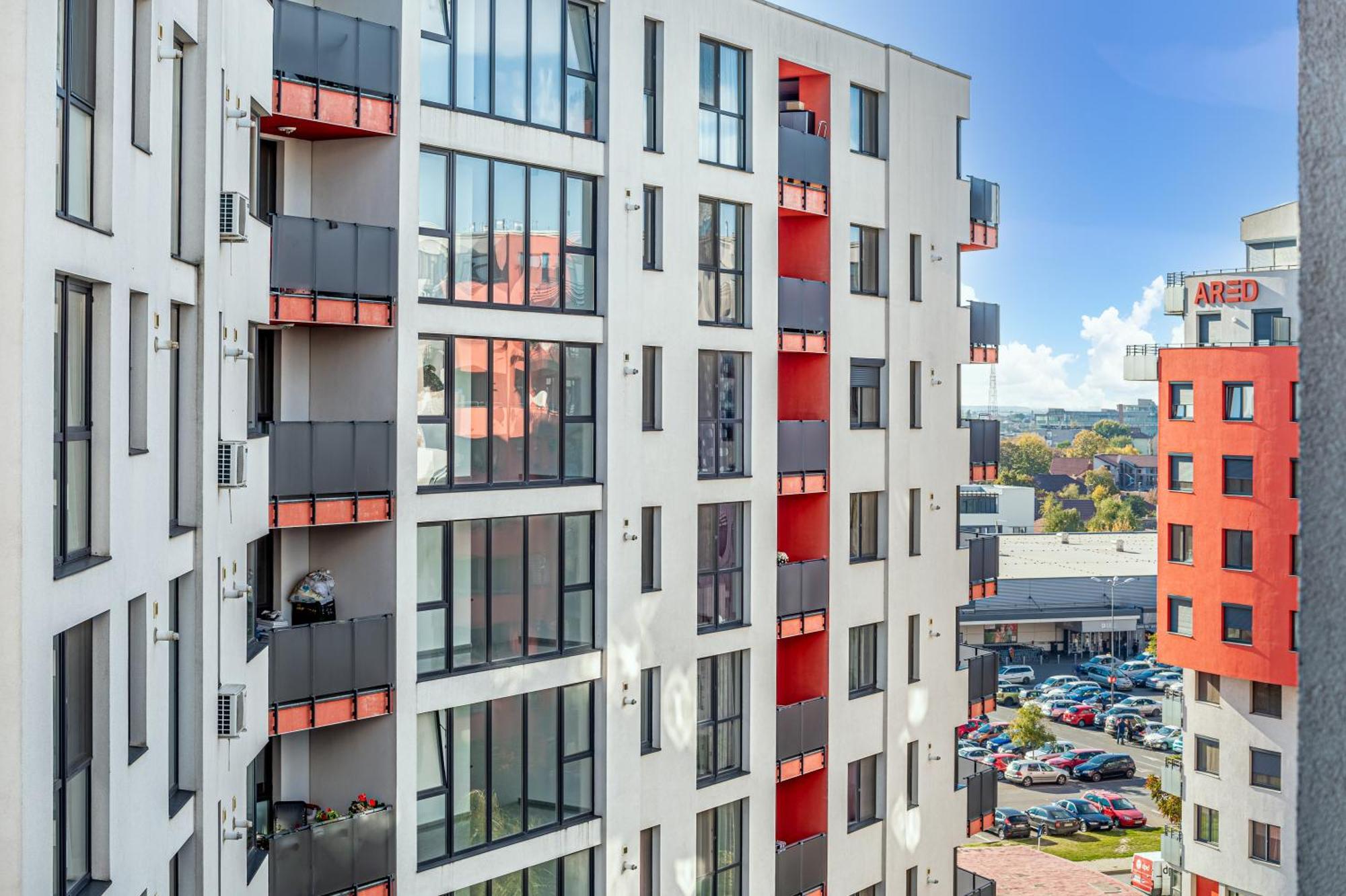 Ari Blue Apartment Ared In Kaufland Complex Arad Esterno foto